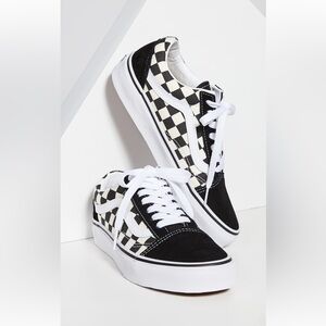 Vans Old School Black and White Checkered Sneakers
